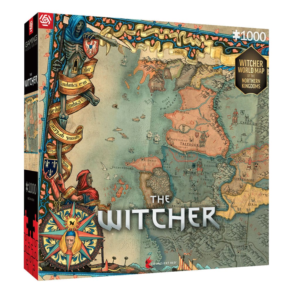 The Witcher 3 Gaming Puzzle The Northern Kingdoms (1000 pieces) 