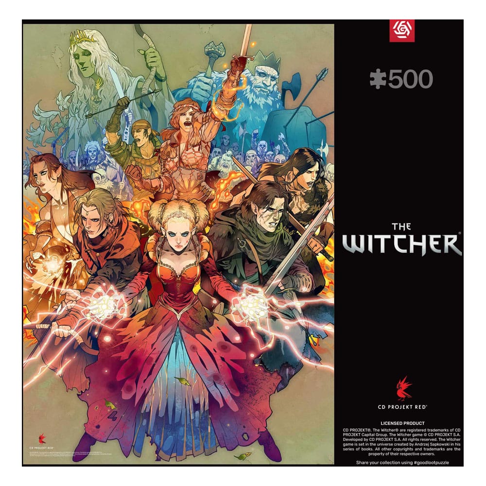 The Witcher Gaming Puzzle Scoia'tael (500 pieces) 