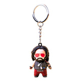 Cyberpunk 2077 Vinyl Keychain Johnny Silverhand 