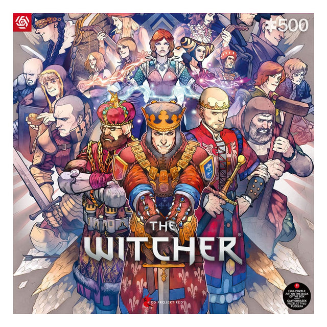 The Witcher Gaming Puzzle Northern Realms (500 pieces) 