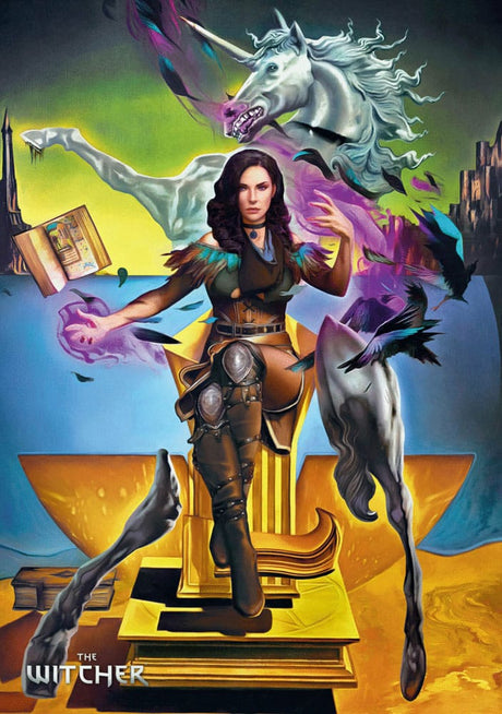 The Witcher III: Wild Hunt Game Art Chronicles Puzzle Yennefer inspired by Salvador Dali (1000 pieces)        