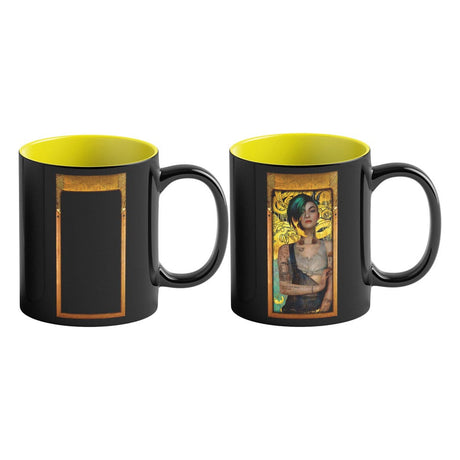 Cyberpunk 2077 Game Art Chronicles Heat Change Mug Judy inspired by Gustav Klimt 450 ml 