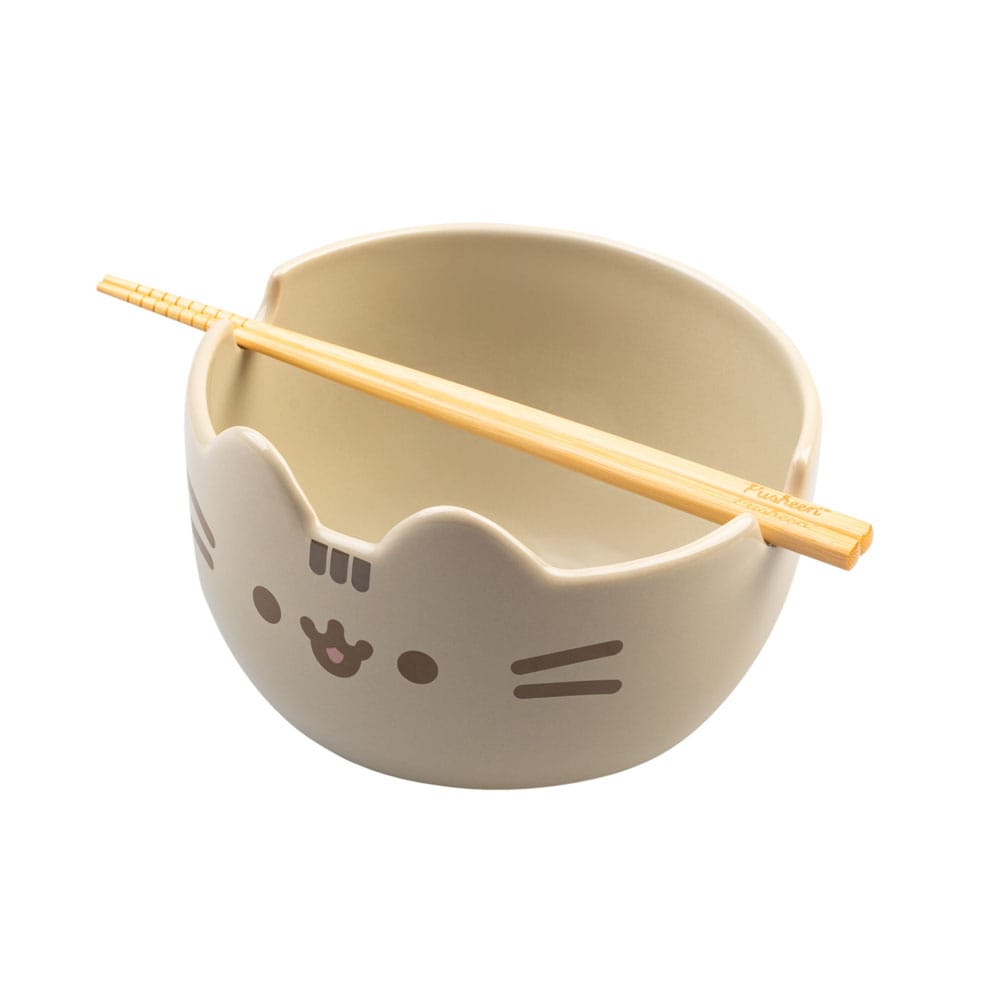 Pusheen Stoneware Ramen Bowl by Grupo Erik