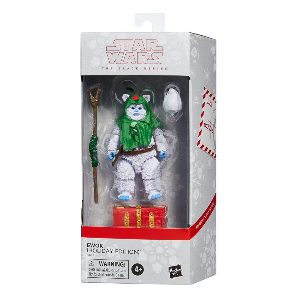 Star Wars Black Series Action Figure Ewok (Holiday Edition) 15 cm