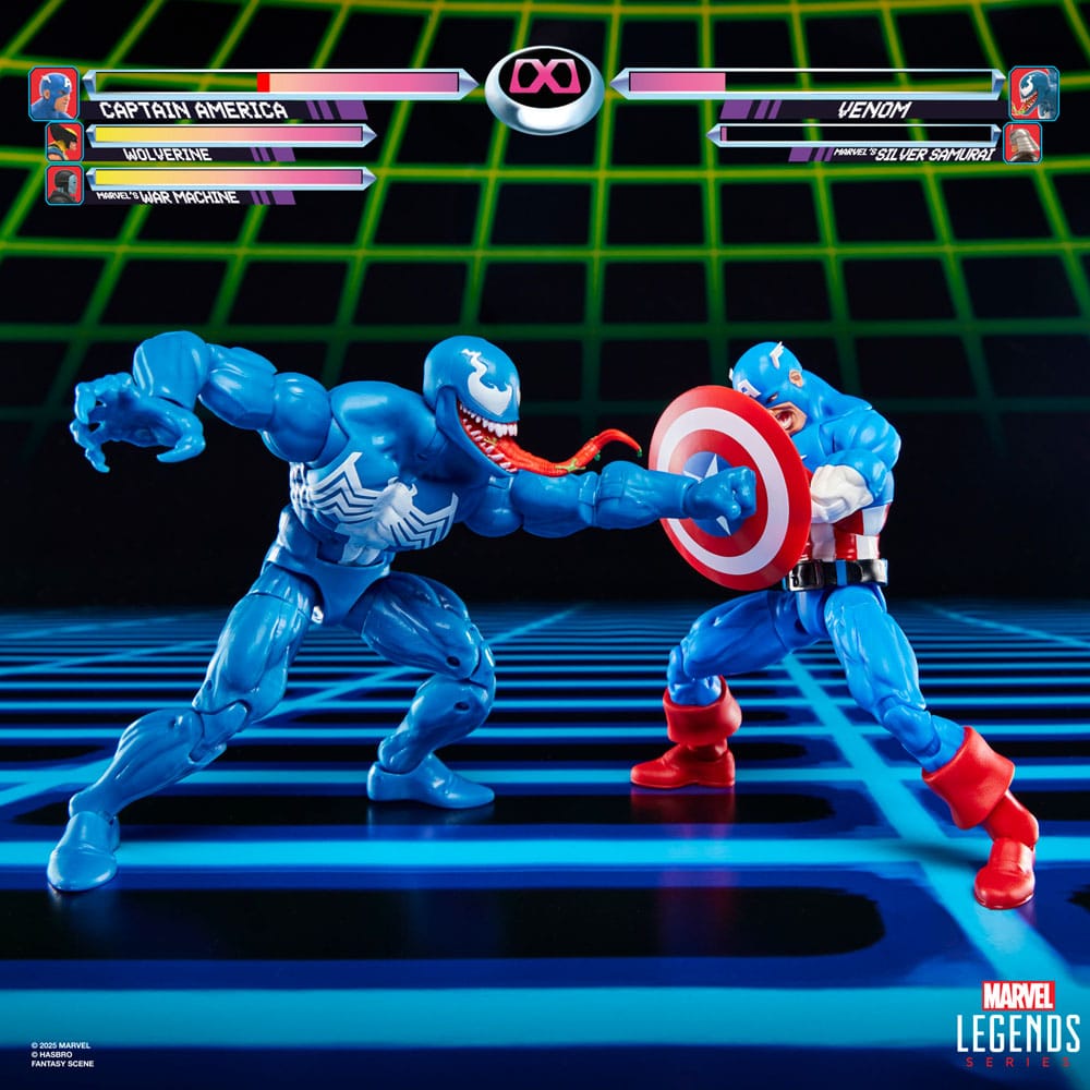Marvel Legends Gamerverse Action Figure 2-Pack Captain America vs. Venom 15 cm