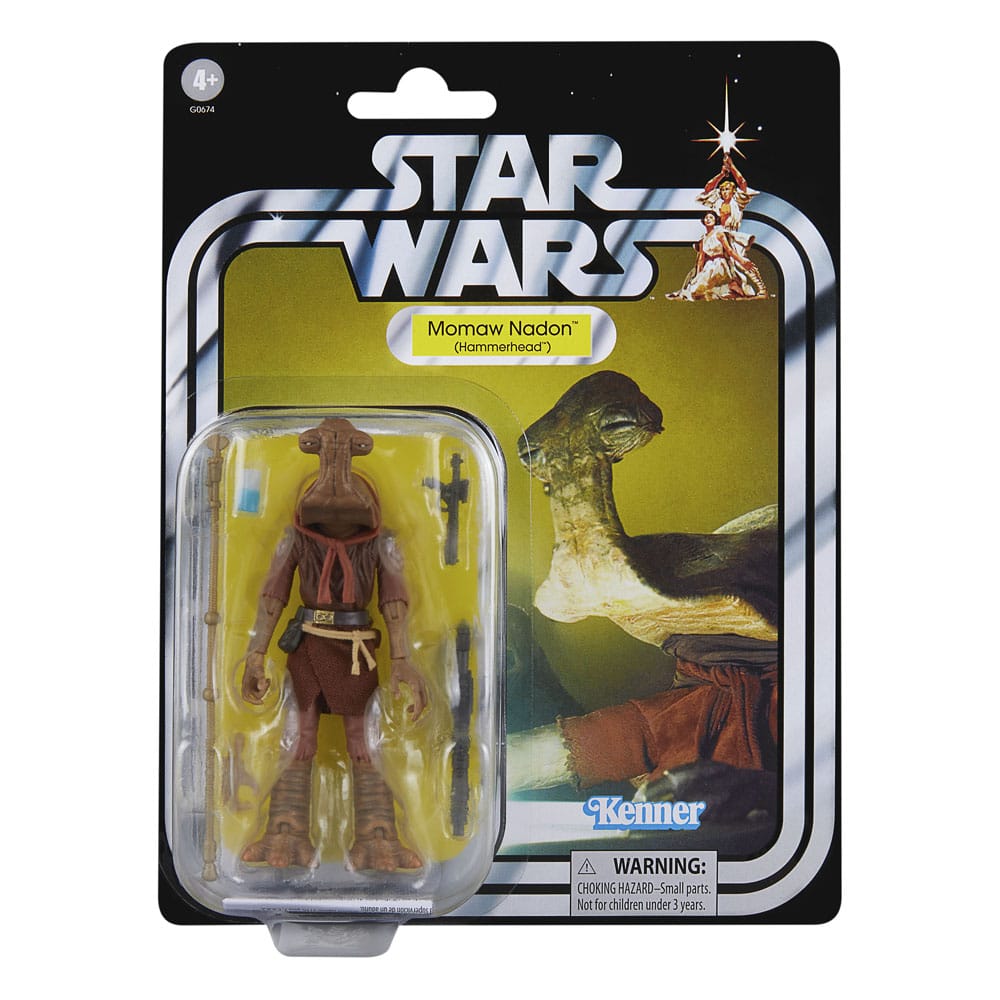 Star Wars Episode IV Vintage Collection Action Figure Momaw Nadon (Hammerhead) 10 cm
