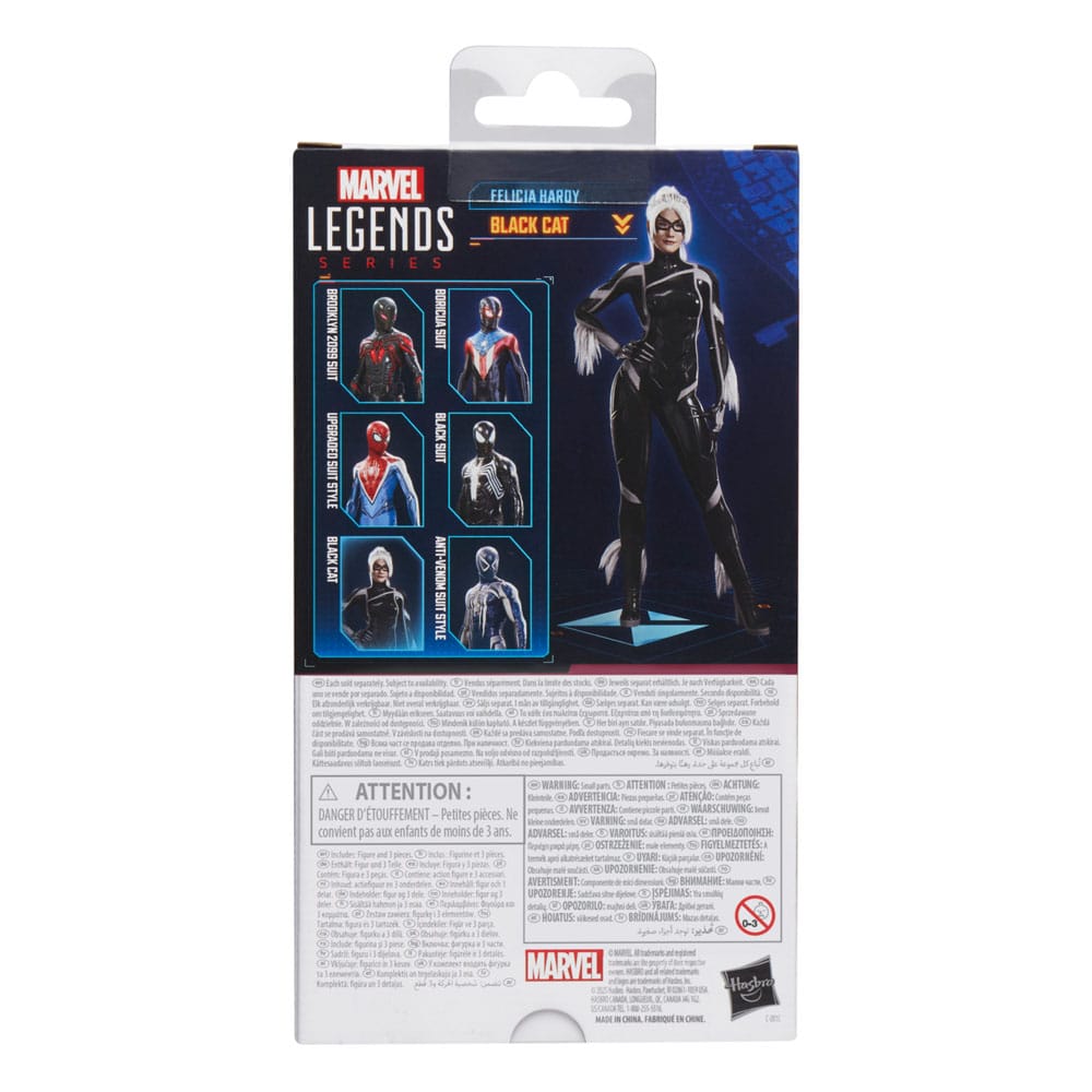 Spider-Man 2 Marvel Legends Gamerverse Action Figure Felicia Hardy (Black Cat) 15 cm