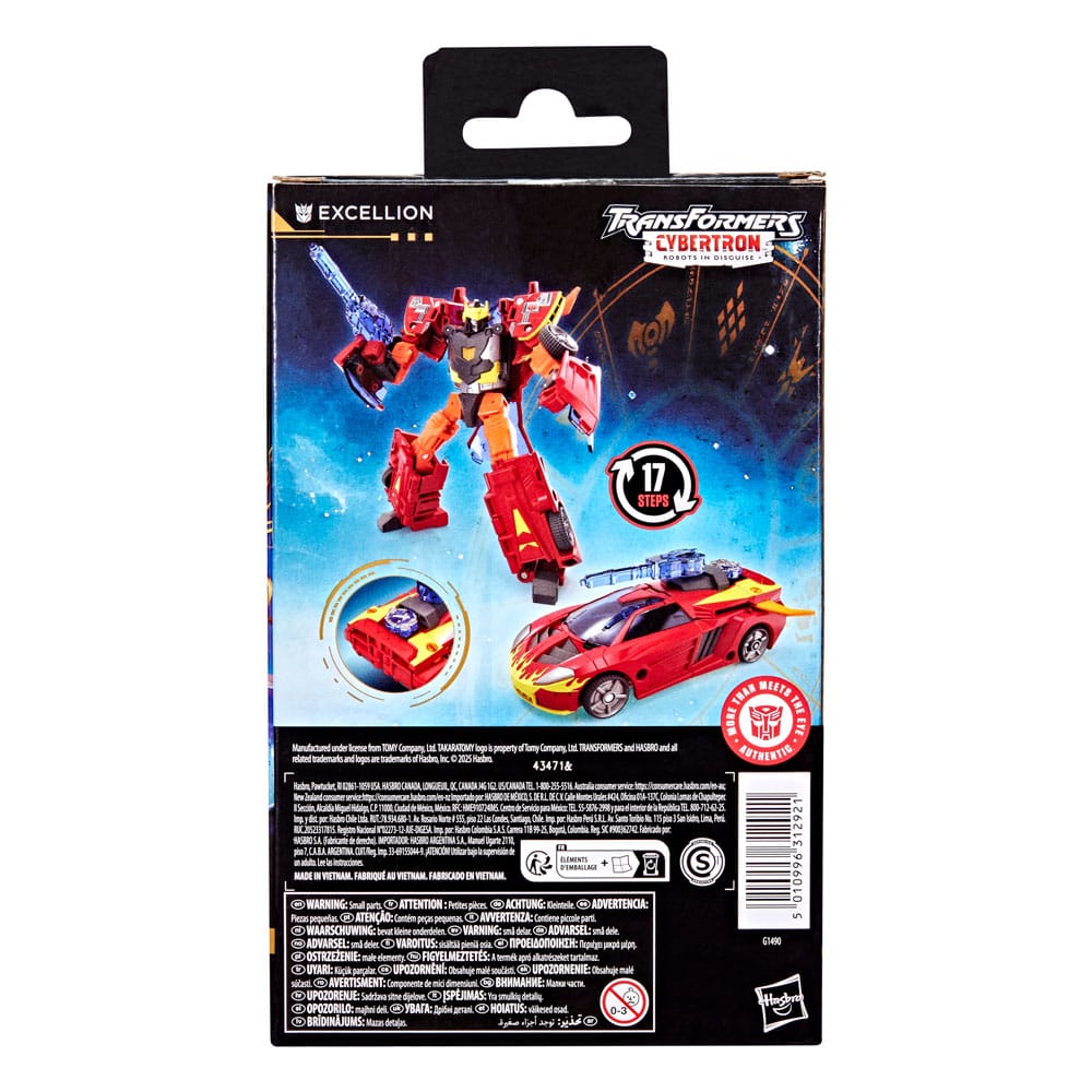 Transformers Age of the Primes Deluxe Class Action Figure Excellion 14 cm