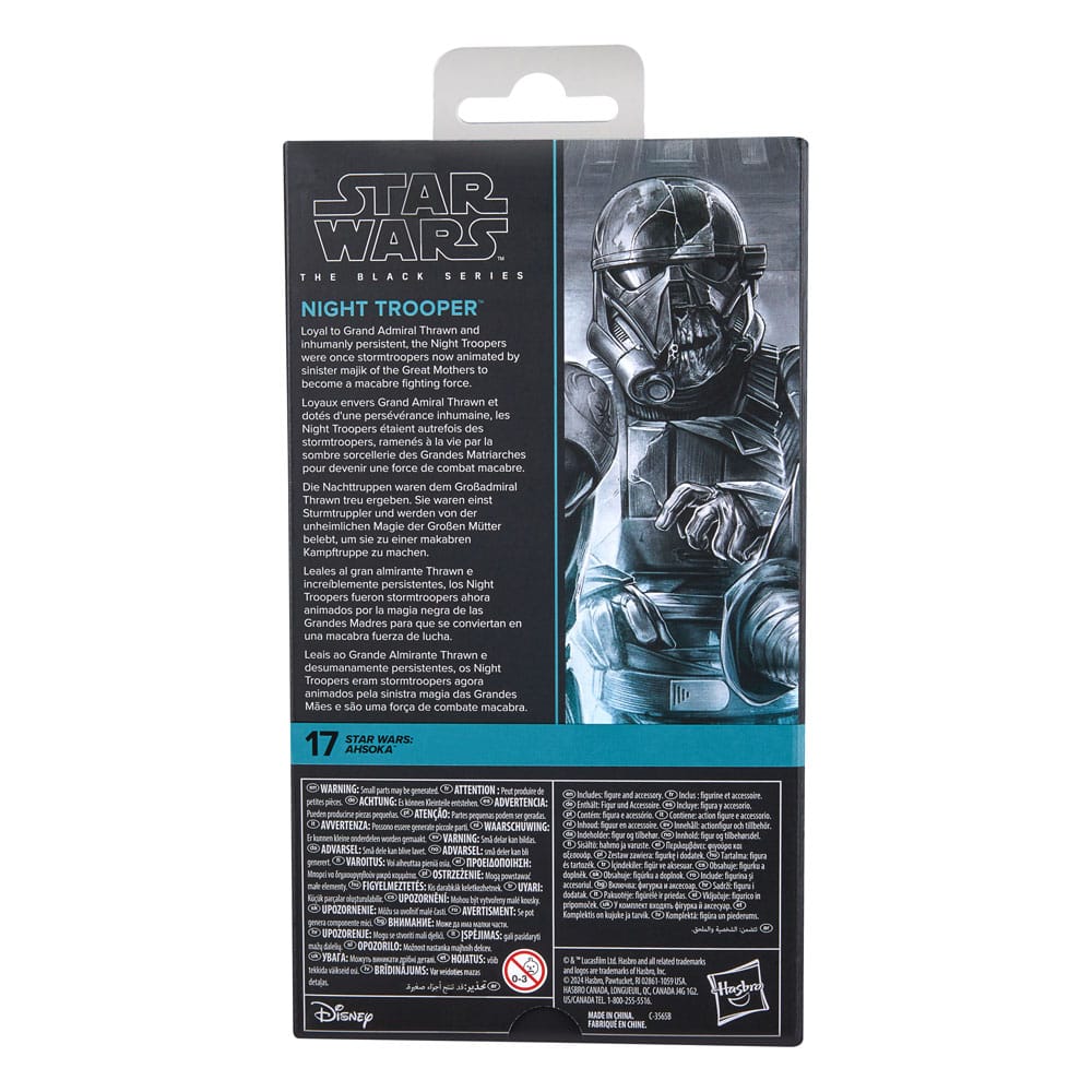 Star Wars: Ahsoka Black Series Action Figure Night Trooper 15 cm