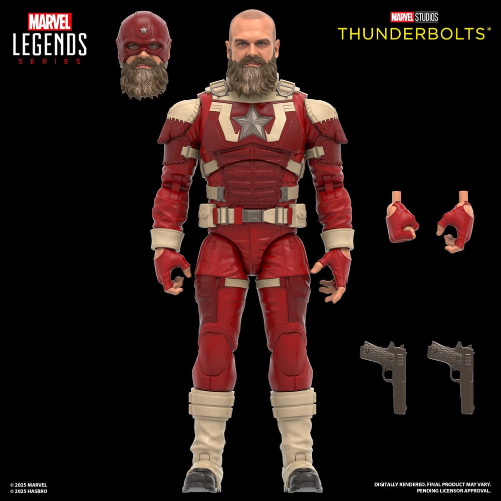 Thunderbolts Marvel Legends Action Figure 2-Pack Yelena Belova & Red Guardian 15 cm