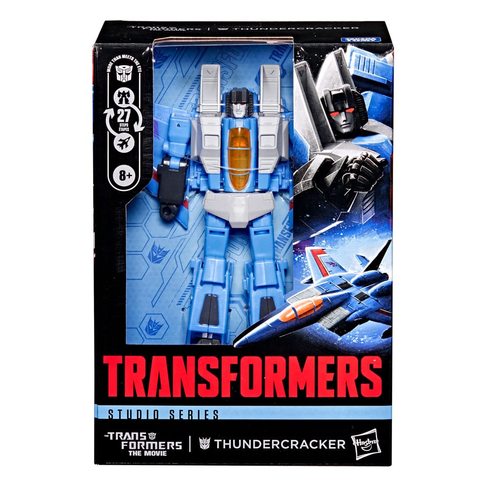 The Transformers: The Movie Studio Series Voyager Class Action Figure Thundercracker 16 cm