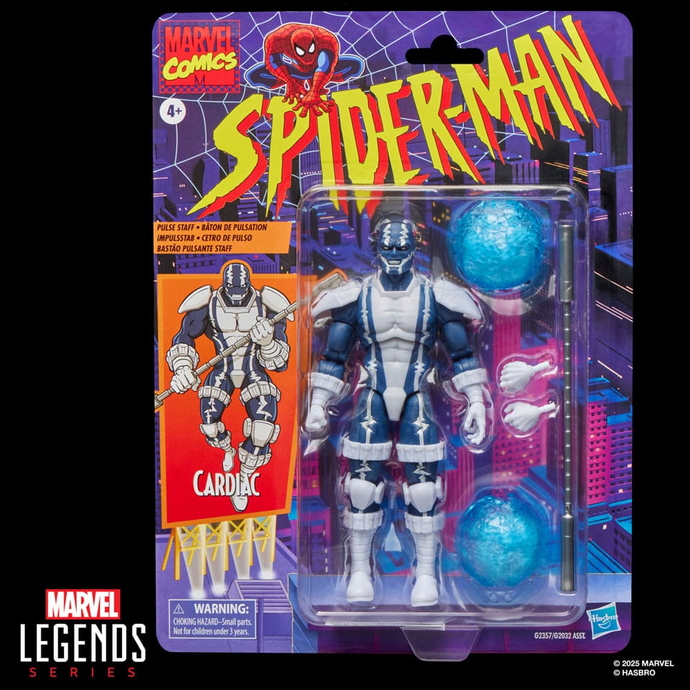 Spider-Man Marvel Legends Retro Action Figure Cardiac 15 cm