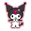 Sanrio Pillow Kuromi Smiling 36 cm 