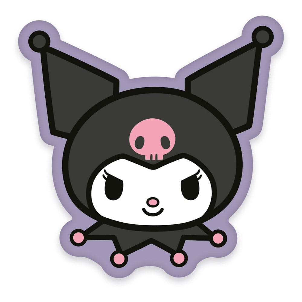 Sanrio Pillow Kuromi Face 36 cm 