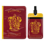 Harry Potter Passport Case & Luggage Tag Set Gryffindor 