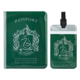 Harry Potter Passport Case & Luggage Tag Set Slytherin  