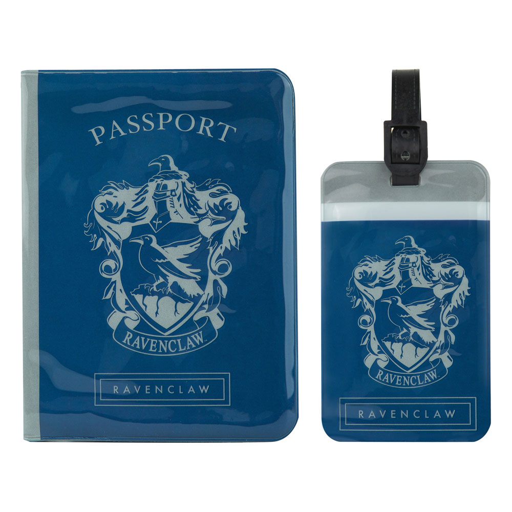Harry Potter Passport Case & Luggage Tag Set Ravenclaw   