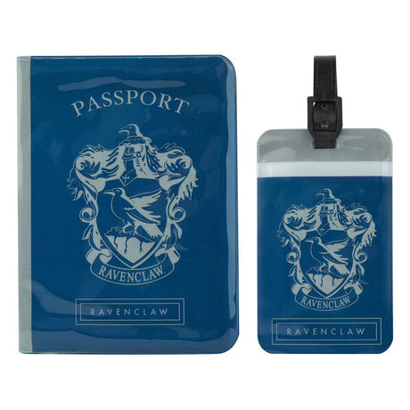 Harry Potter Passport Case & Luggage Tag Set Ravenclaw   
