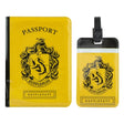 Harry Potter Passport Case & Luggage Tag Set Hufflepuff    