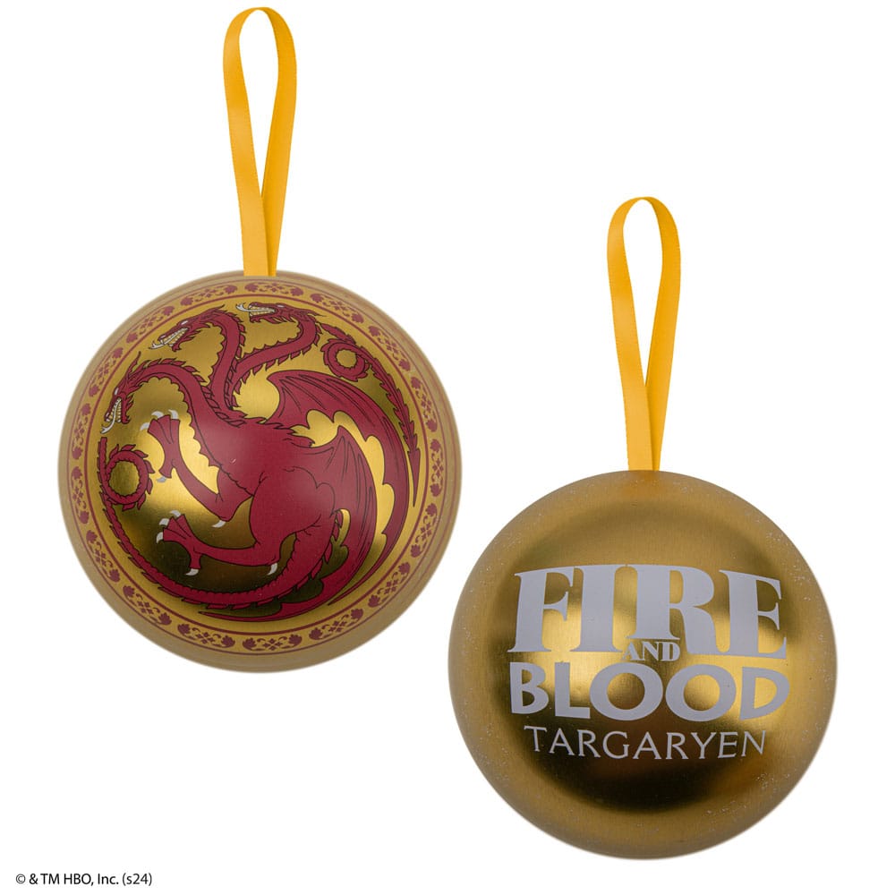 Game of Thrones Tree Ornament with Necklace Targaryen