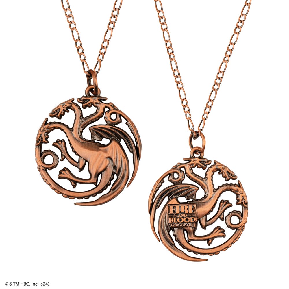 Game of Thrones Tree Ornament with Necklace Targaryen