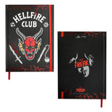Stranger Things Notebook Hell Fire Club 