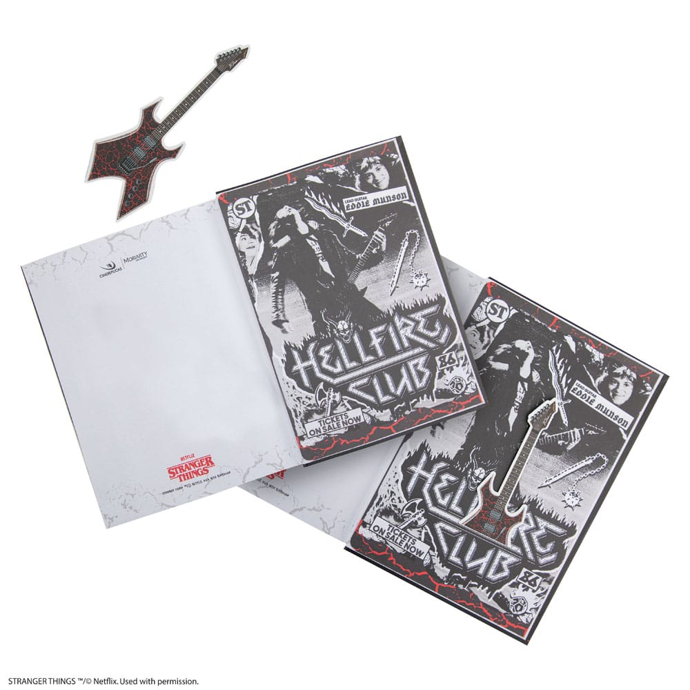 Stranger Things Notebook Hell Fire Club 