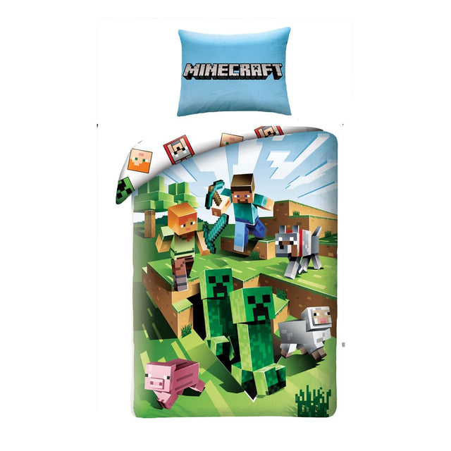 Minecraft Duvet Set Ver. 1 140 x 200 cm / 70 x 90 cm  