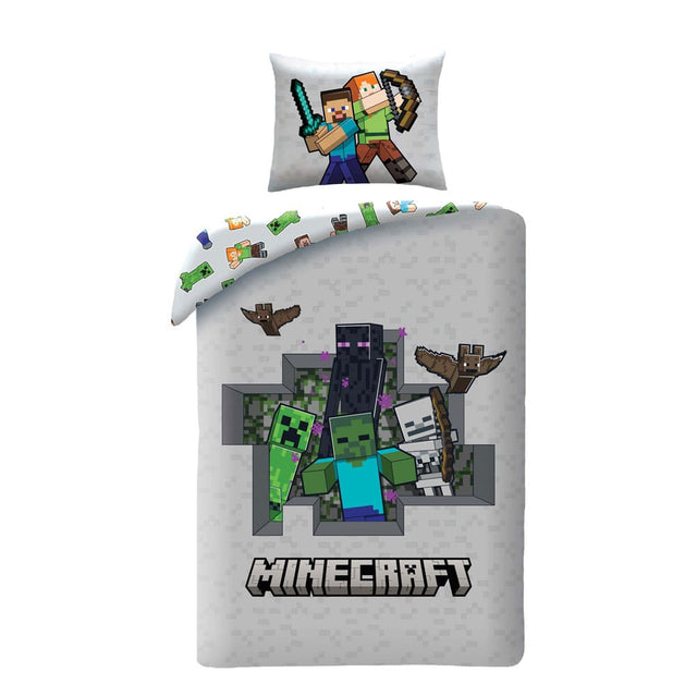 Minecraft Duvet Set Ver. 3 140 x 200 cm / 70 x 90 cm  