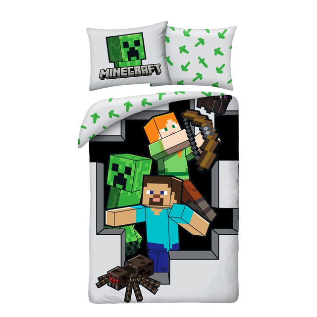 Minecraft Duvet Set Ver. 8 140 x 200 cm / 70 x 90 cm  