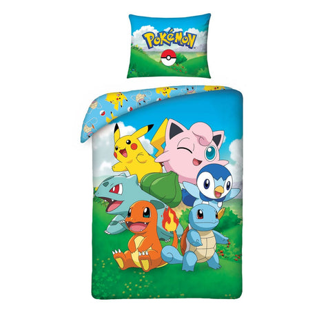 Pokémon Duvet Set Ver. 8 140 x 200 cm / 70 x 90 cm  