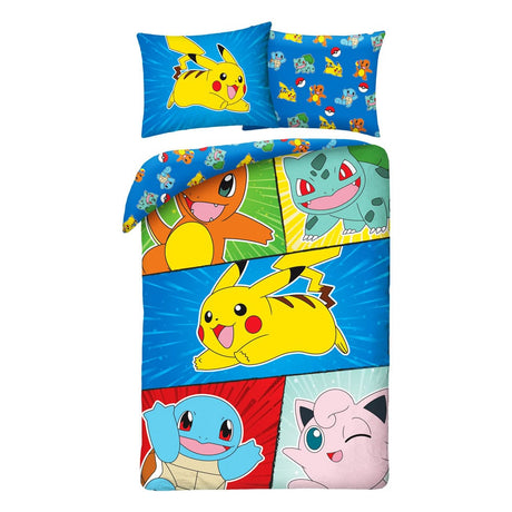 Pokémon Duvet Set Ver. 7 140 x 200 cm / 70 x 90 cm  