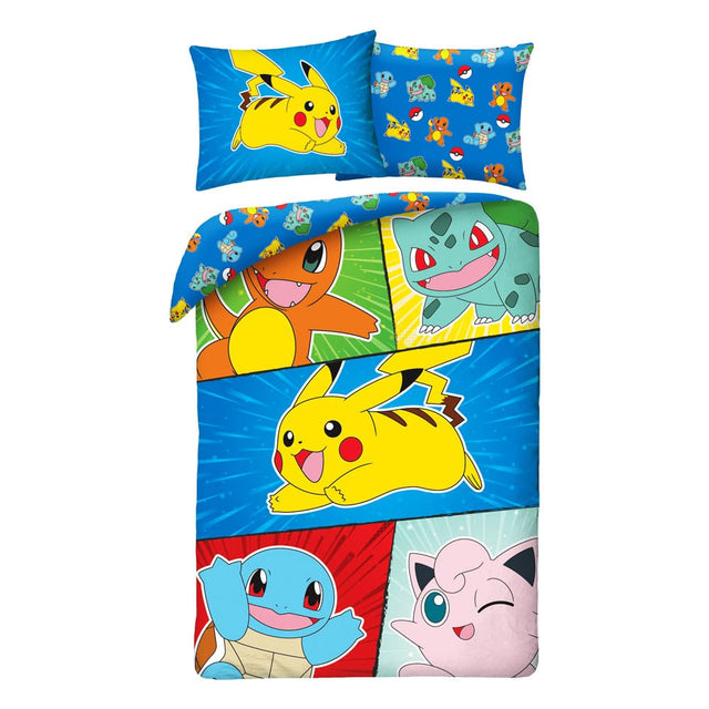 Pokémon Duvet Set Ver. 7 140 x 200 cm / 70 x 90 cm  