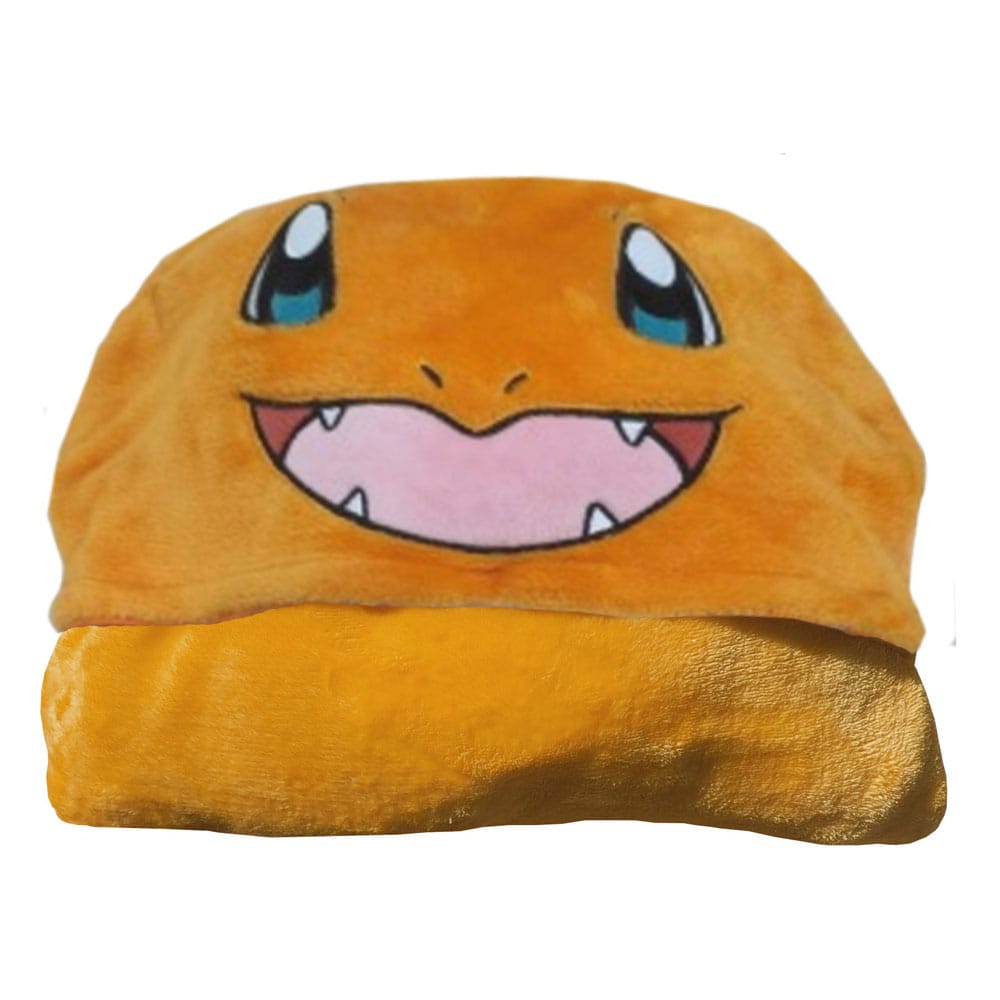 Pokémon Coral Hooded Blanket Charmander 120 x 150 cm    