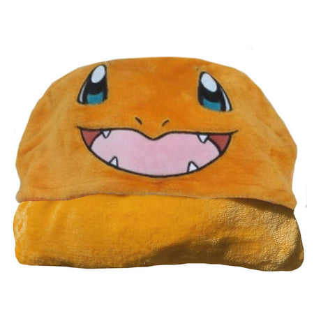 Pokémon Coral Hooded Blanket Charmander 120 x 150 cm    