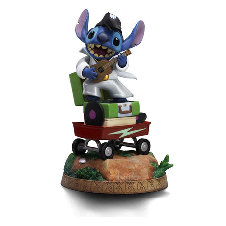 Lilo & Stitch Art Scale Statue 1/10 Stitch King of Rock 17 cm  