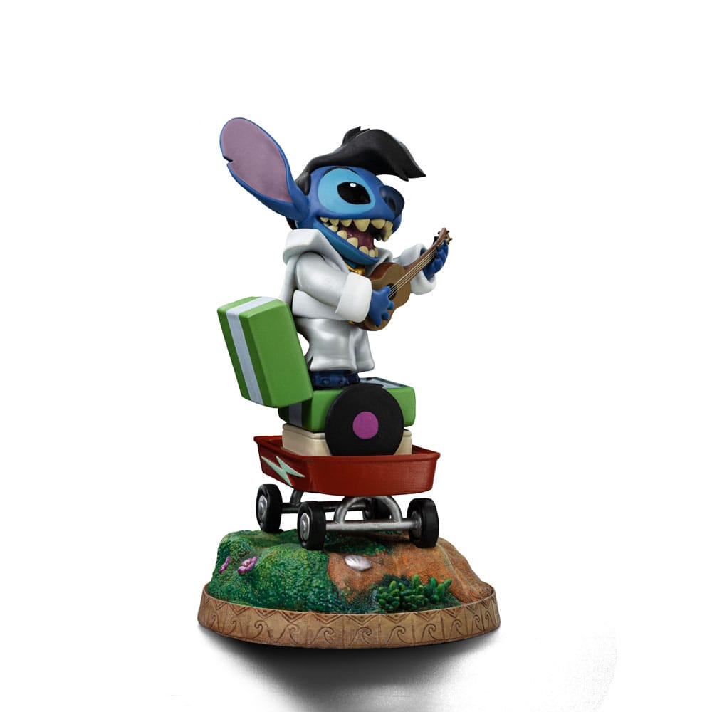 Lilo & Stitch Art Scale Statue 1/10 Stitch King of Rock 17 cm  