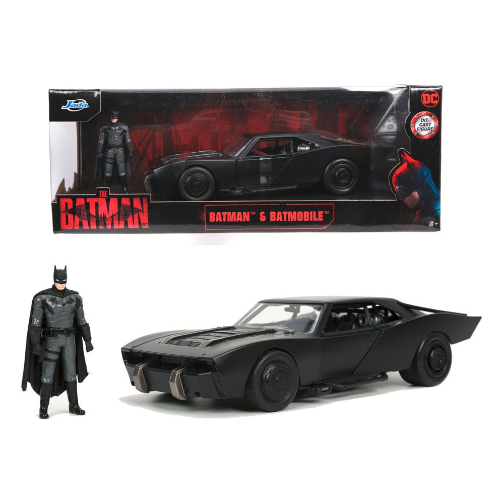 DC Comics Diecast Model 1/24 Batman Batmobile 