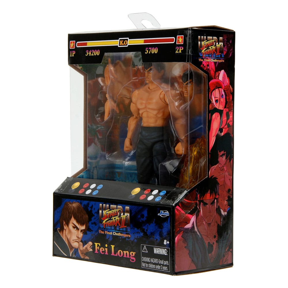 Ultra Street Fighter II: The Final Challengers Action Figure 1/12 Fei-Long 15 cm 
