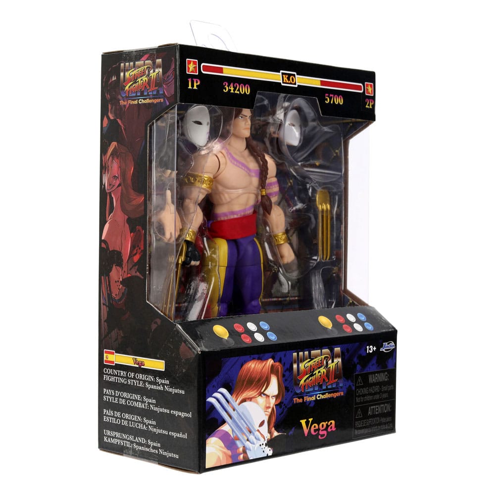 Ultra Street Fighter II: The Final Challengers Action Figure 1/12 Vega 15 cm 