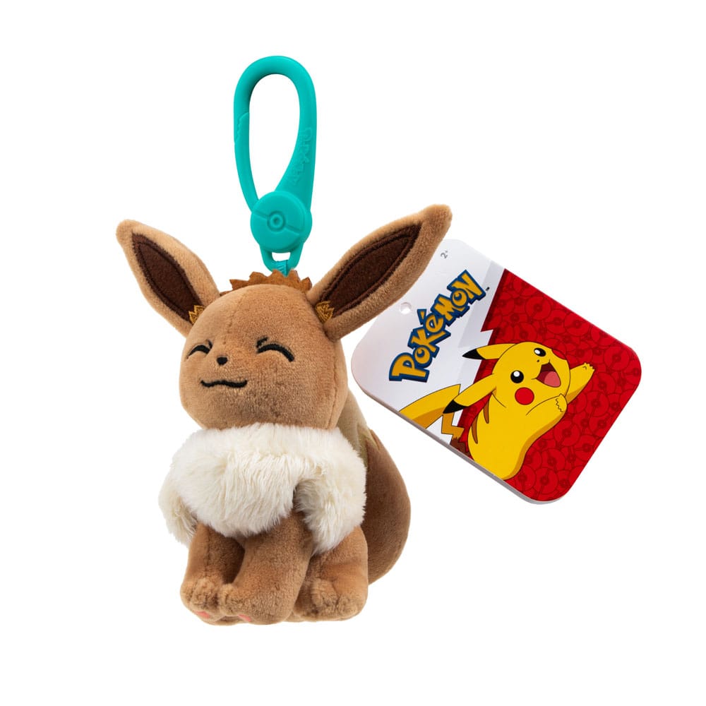 Pokémon Plush Figure & Clip On 10 cm Assortment (6)