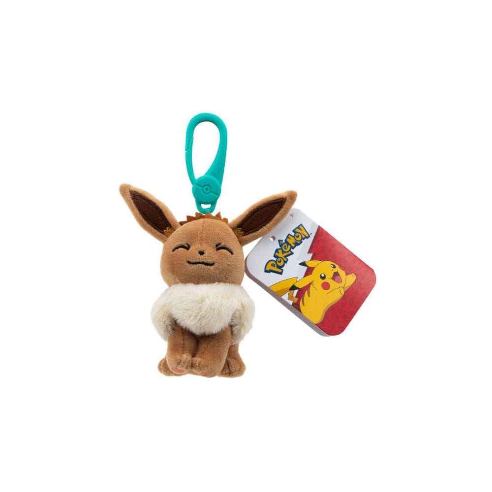 Pokémon Plush Figure Clip ons different versions 10 cm