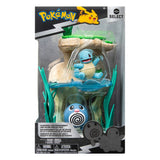 Pokémon Environment Set Shoreside Lake & Poliwag & Squirtle 5 cm   