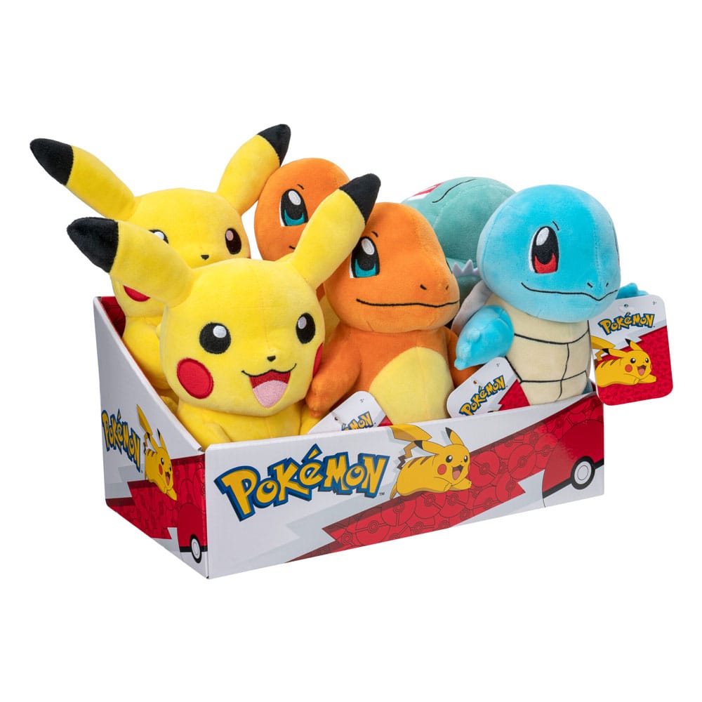 Pokémon Plush Figures Kanto 20 cm Assortment (6)     