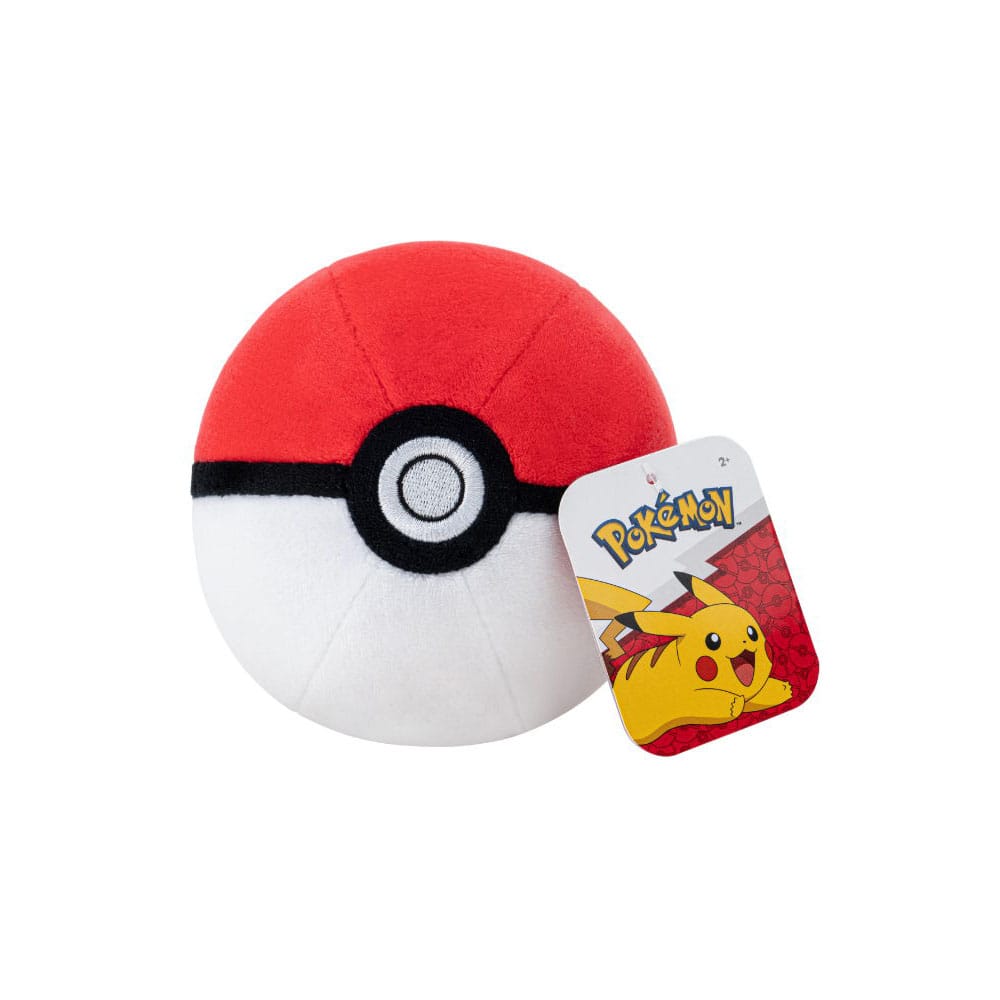 Pokémon Plush Figure Pokeball different versions 10 cm