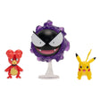 Pokémon First Partner Battle Figure Set Figure 3-Pack Magby, Pikachu & Gastly