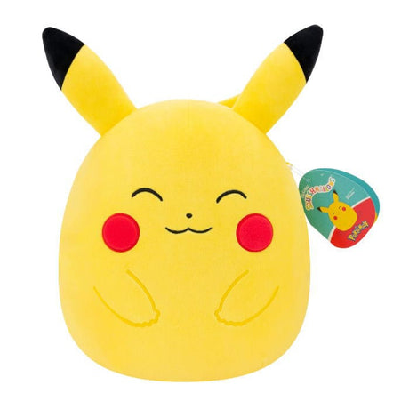Pokémon Squishmallows Plush Figure Happy Pikachu 25 cm