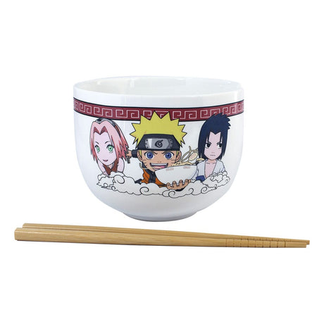 Naruto Shippuden Ramen Bowl with Chopsticks Team Seven 414 ml