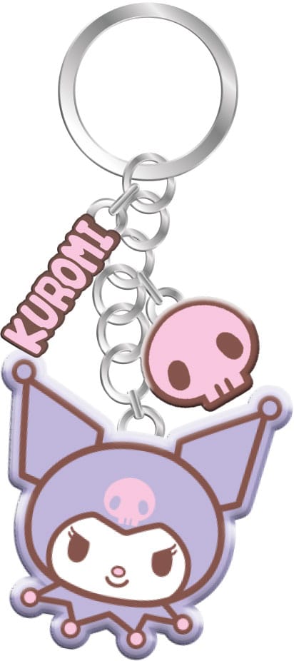 Sanrio Metal Keychain Kuromi