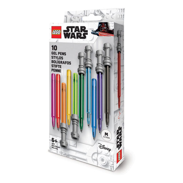 LEGO Star Wars Gel Pens 10-Pack Lightsaber